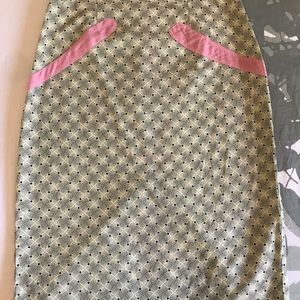 e.c. star pencil skirt. All cotton.